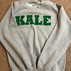 Kale Gray Crewneck
